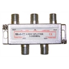 SAC 4 Way indoor UHF Splitter