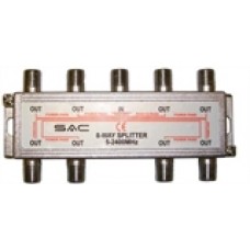 SAC 8 Way Indoor UHF Splitter
